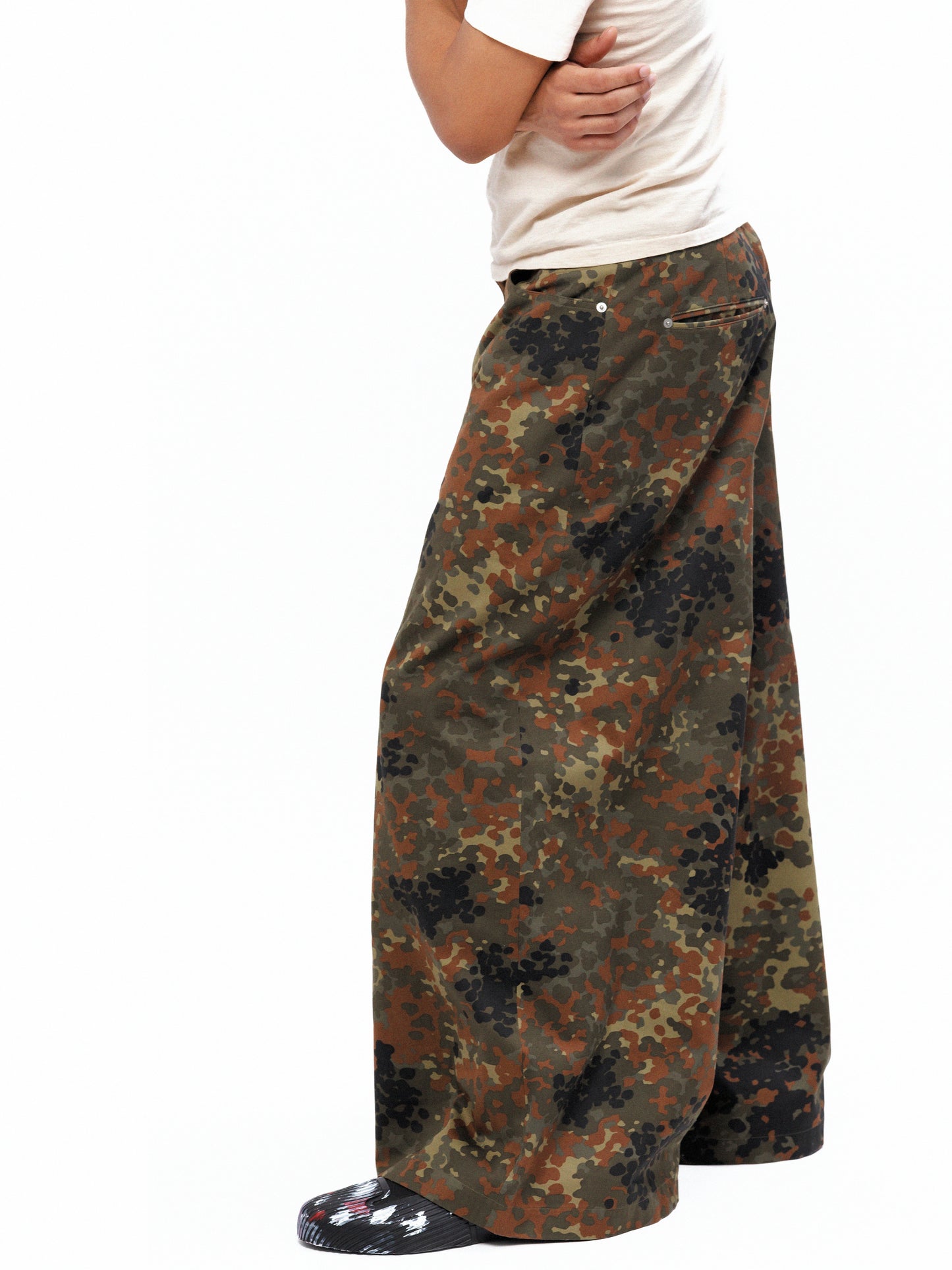 Ultra Baggy German Camo Pants
