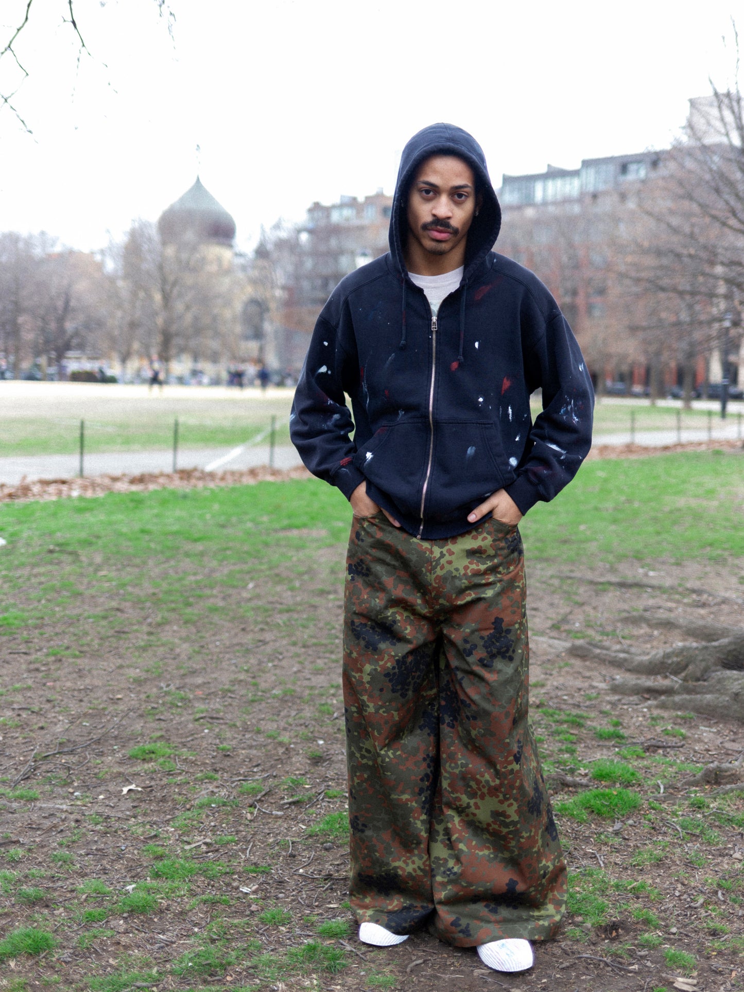 Ultra Baggy German Camo Pants